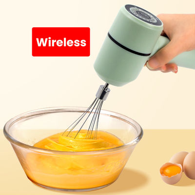 qualidade  Kitchen Mini USB Charging Port Handheld Electric Mixer Three Speed Adjustable fábrica