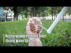 Fácil de limpar, dobrável, pessoal, conveniente, portátil, recarregável, portátil, bidet de viagem